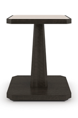 Cream Travertine End Table | Caracole Rock On | Caracole.eu.com