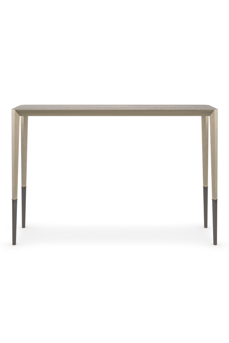 Silver Travertine Console Table | Caracole Perfect Together | Caracole.eu.com