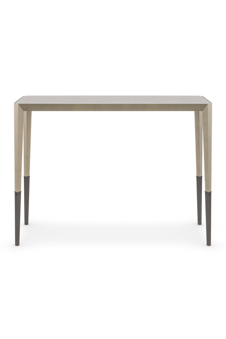 Silver Travertine Console Table | Caracole Perfect Together | Caracole.eu.com