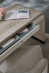 Herringbone Patterned Desk | Caracole Free Fall | Caracole.eu.com