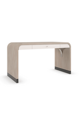 Herringbone Patterned Desk | Caracole Free Fall | Caracole.eu.com