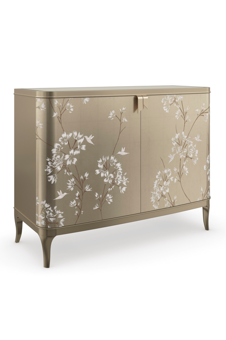 Floral Silkscreened Chest | Caracole Eden | Caracole.eu.com