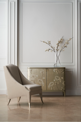 Floral Silkscreened Chest | Caracole Eden | Caracole.eu.com