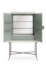 Rosette Patterned Bar Cabinet | Caracole High Expectations | Caracole.eu.com