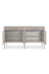 Glass Door Modern Sideboard | Caracole Love Interest | Caracole.eu.com