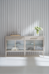 Glass Door Modern Sideboard | Caracole Love Interest | Caracole.eu.com