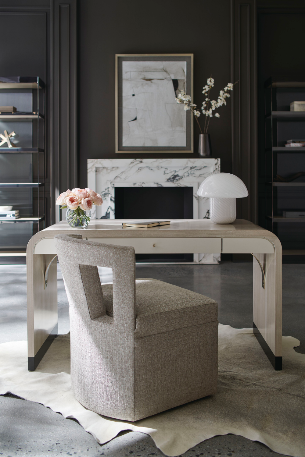 Bronze Framed Display Cabinet | Caracole Shelf Life | Caracole.eu.com