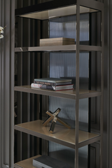 Bronze Framed Display Cabinet | Caracole Shelf Life | Caracole.eu.com