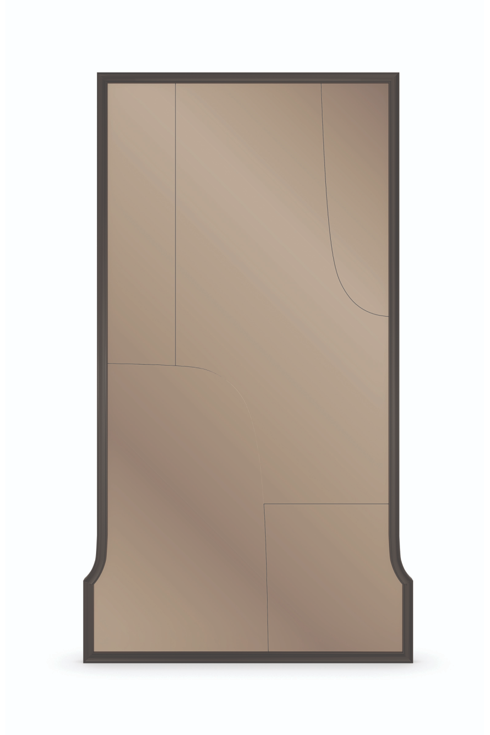 Brown Framed Bronze Mirror | Caracole Pieces of Me | Caracole.eu.com