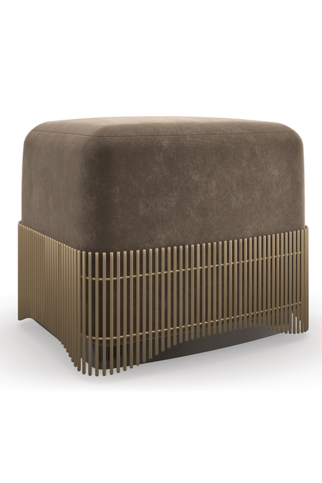 Moss Green Ottoman | Caracole Petit Four | Caracole.eu.com