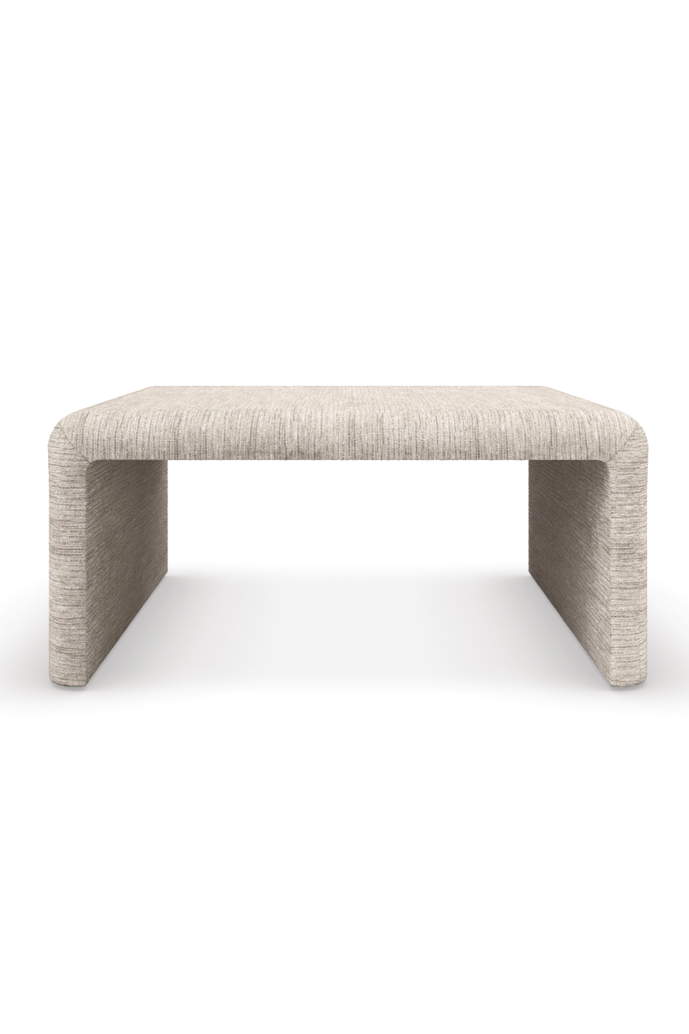 Ribbed Fabric Cocktail Table | Caracole Bridge The Gap | Caracole.eu.com