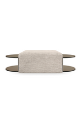 Ribbed Fabric Cocktail Table | Caracole Bridge The Gap | Caracole.eu.com