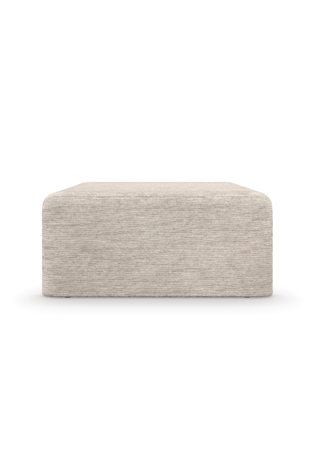Ribbed Fabric Cocktail Table | Caracole Bridge The Gap | Caracole.eu.com