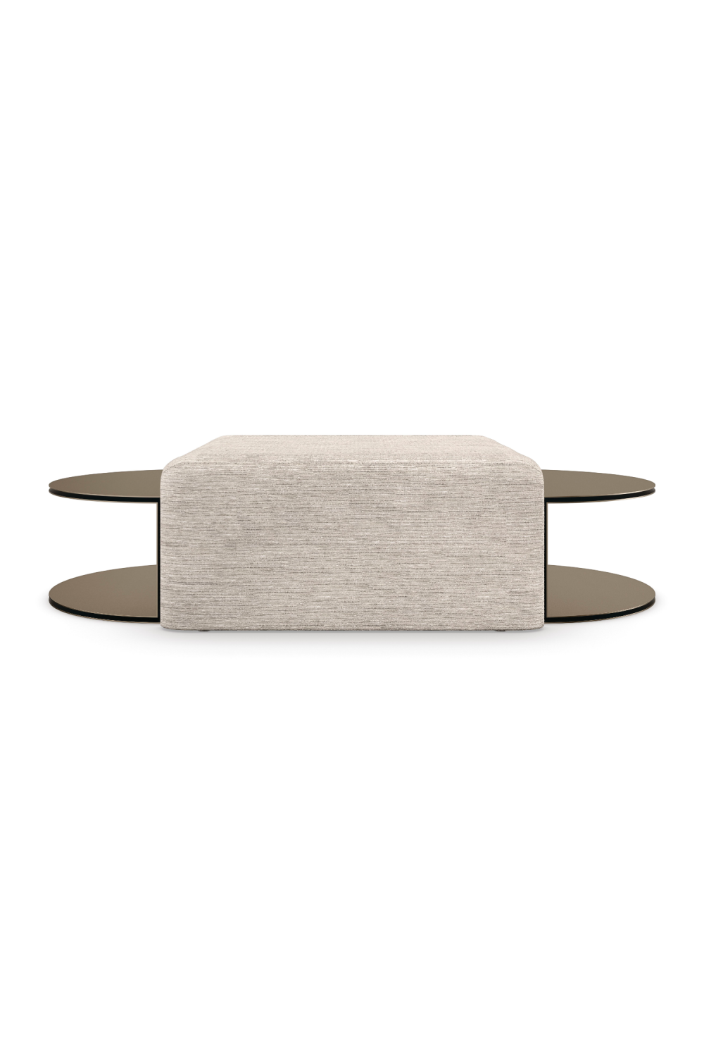 Gold Semi-Circle Cocktail Table | Caracole All Together | Caracole.eu.com