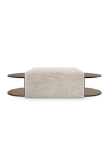 Gold Semi-Circle Cocktail Table | Caracole All Together | Caracole.eu.com