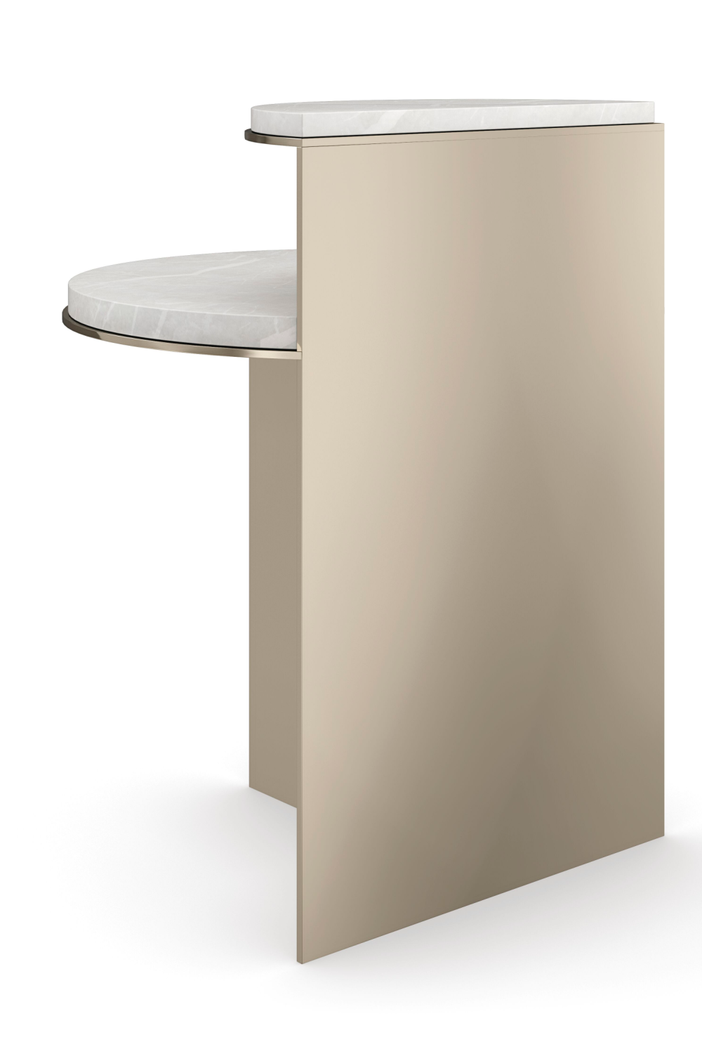Gold Modern End Table | Caracole Touche' Light | Caracole.eu.com