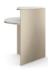 Gold Modern End Table | Caracole Touche' Light | Caracole.eu.com