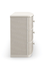 Cream Linen 6-Drawer Dresser | Caracole Lyon | Caracole.eu.com