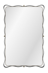 Bronze Ribbon Detail Mirror | Caracole Marseille | Caracole.eu.com