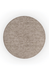 Round Chenille Storage Ottoman | Caracole Ritz | Caracole.eu.com