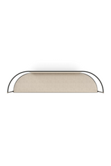 Metal Framed Wool Bench | Caracole Toulouse | Caracole.eu.com