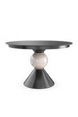 Black Glass Dining Table | Caracole Chalice | Caracole.eu.com