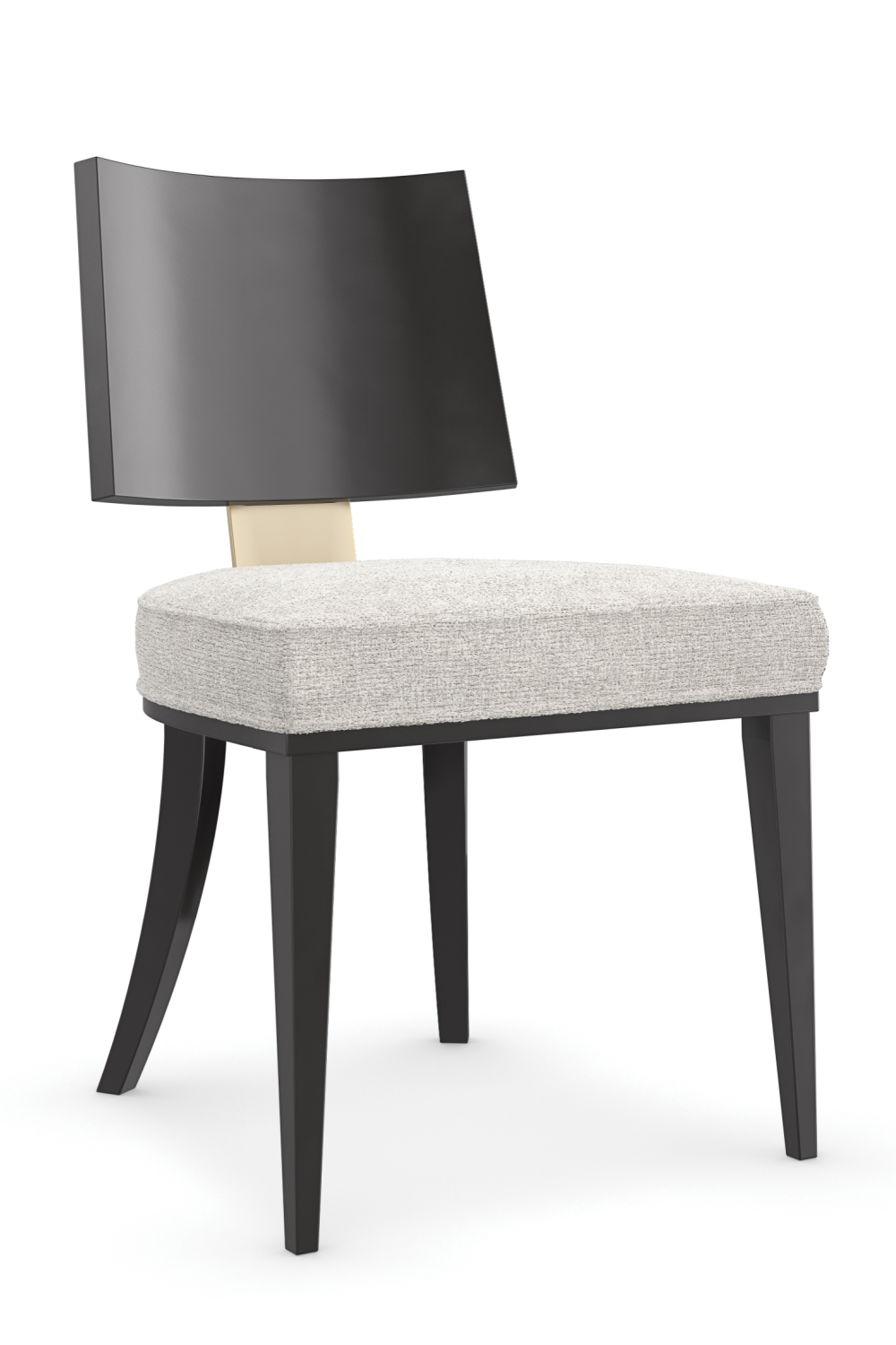 Black Bentwood Dining Chair (2) | Caracole Champagne | Caracole.eu.com