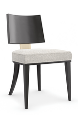 Black Bentwood Dining Chair (2) | Caracole Champagne | Caracole.eu.com