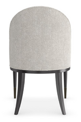 White Chenille Dining Chair | Caracole Nuage | Caracole.eu.com