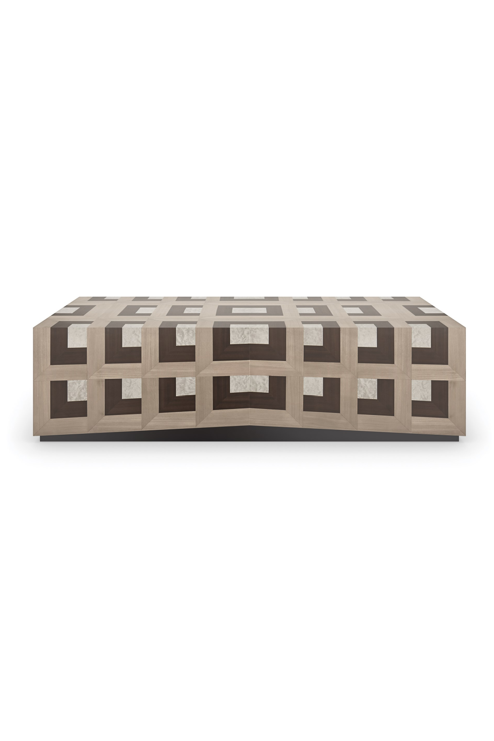 Parquet Rectangular Coffee Table | Caracole Illusion | Caracole.eu.com