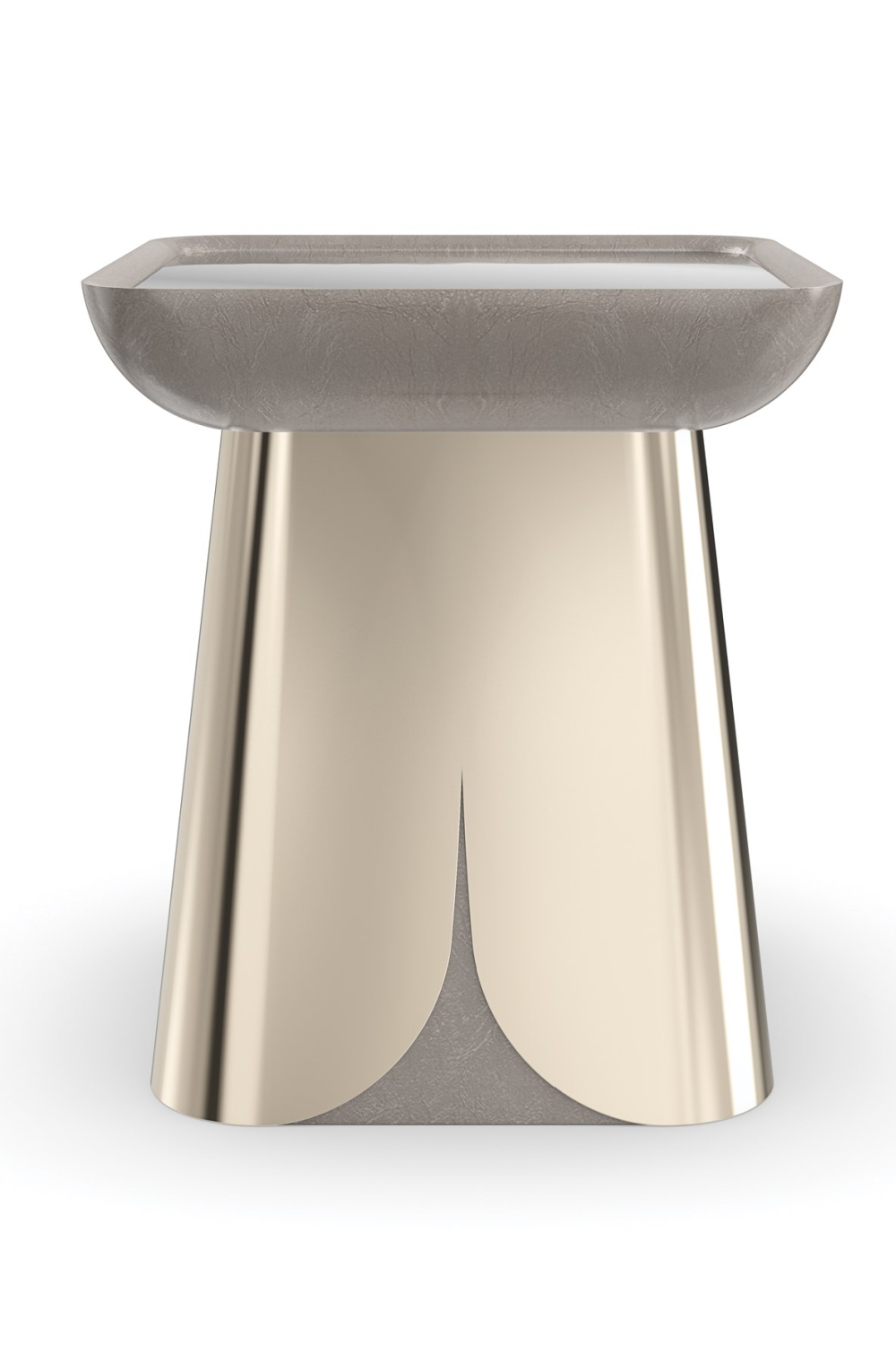 Square Mirror End Table | Caracole Zenith | Caracole.eu.com