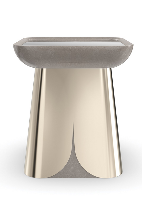 Square Mirror End Table | Caracole Zenith | Caracole.eu.com