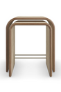 Ivory Parchment Nesting Tables (2) | Caracole Delano | Caracole.eu.com