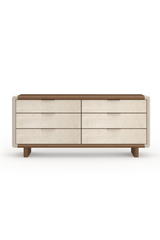 Suede Side 6-Drawer Dresser | Caracole Botero | Caracole.eu.com