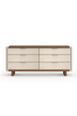 Suede Side 6-Drawer Dresser | Caracole Botero | Caracole.eu.com