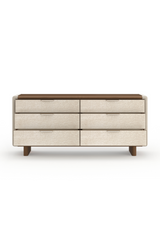 Suede Side 6-Drawer Dresser | Caracole Botero | Caracole.eu.com