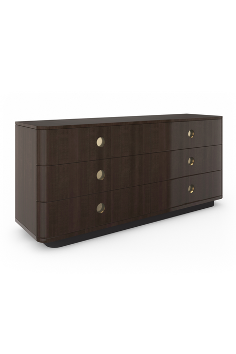Dark Brown 6-Drawer Dresser | Caracole Bachelor | Caracole.eu.com