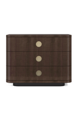 Brown Wooden Nightstand | Caracole Bachelor | Caracole.eu.com