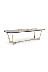 Glossy Stone Dining Table | Caracole Vena | Caracole.eu.com