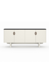 White 4-Door Sideboard | Caracole Paragon | Caracole.eu.com