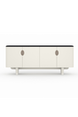 White 4-Door Sideboard | Caracole Paragon | Caracole.eu.com