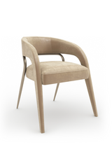 Open-Back Velvet Dining Chair | Caracole Gazelle | Caracole.eu.com