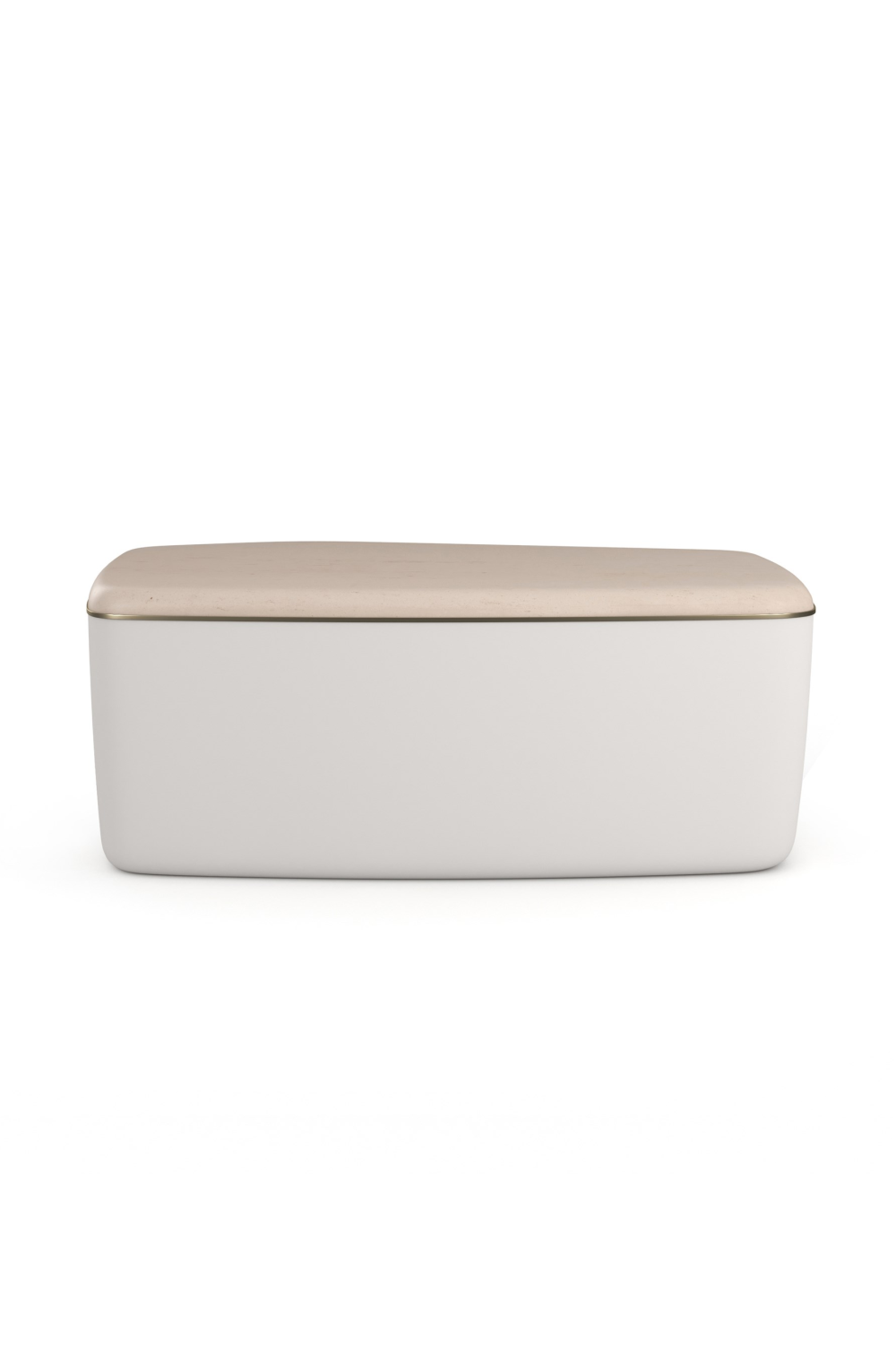 Ivory Bouclé Coffee Table | Caracole Serir | Caracole.eu.com