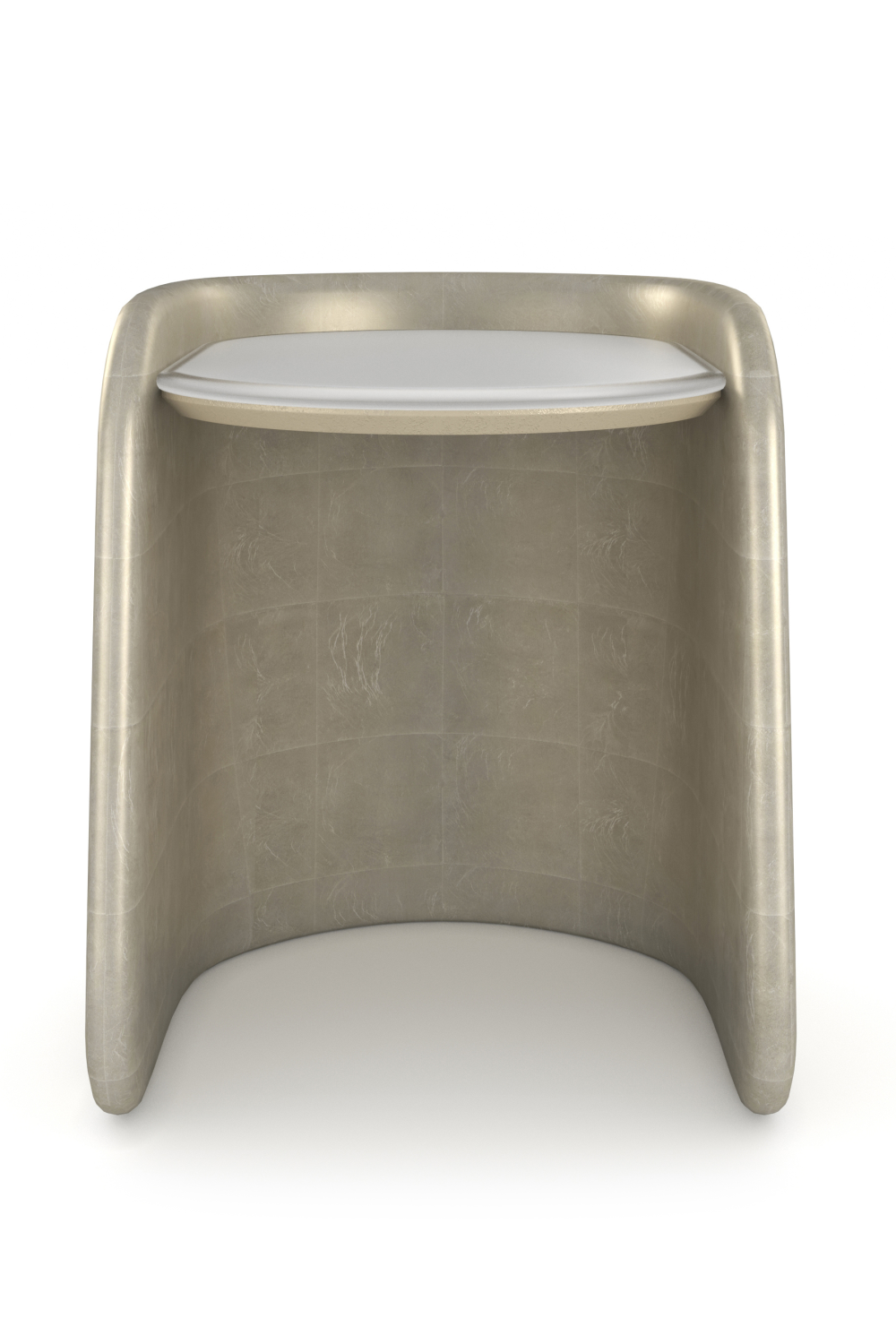 Frosted Glass Side Table | Caracole Bauble | Caracole.eu.com