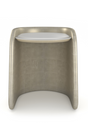 Frosted Glass Side Table | Caracole Bauble | Caracole.eu.com