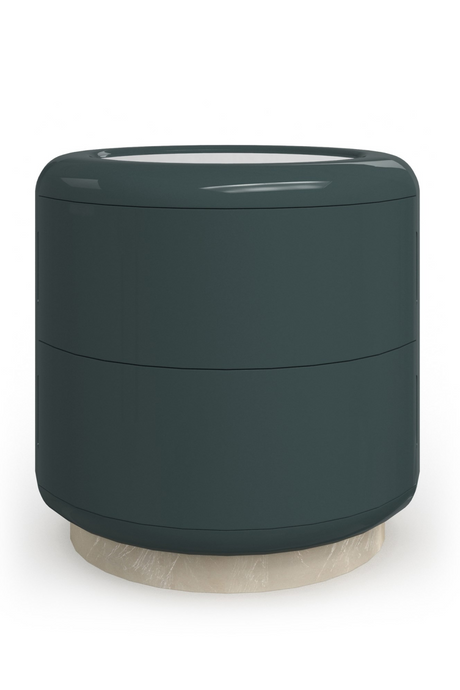 Green Cylindrical Side Table | Caracole Gelee | Caracole.eu.com