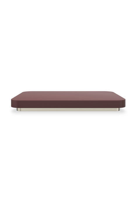 Red Gloss Square Accent Tray | Caracole Periphery | Caracole.eu.com
