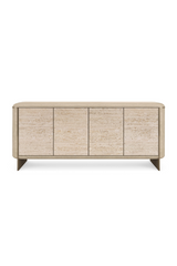 Travertine 4-Door Sideboard | Caracole Mojave | Caracole.eu.com