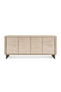 Travertine 4-Door Sideboard | Caracole Mojave | Caracole.eu.com