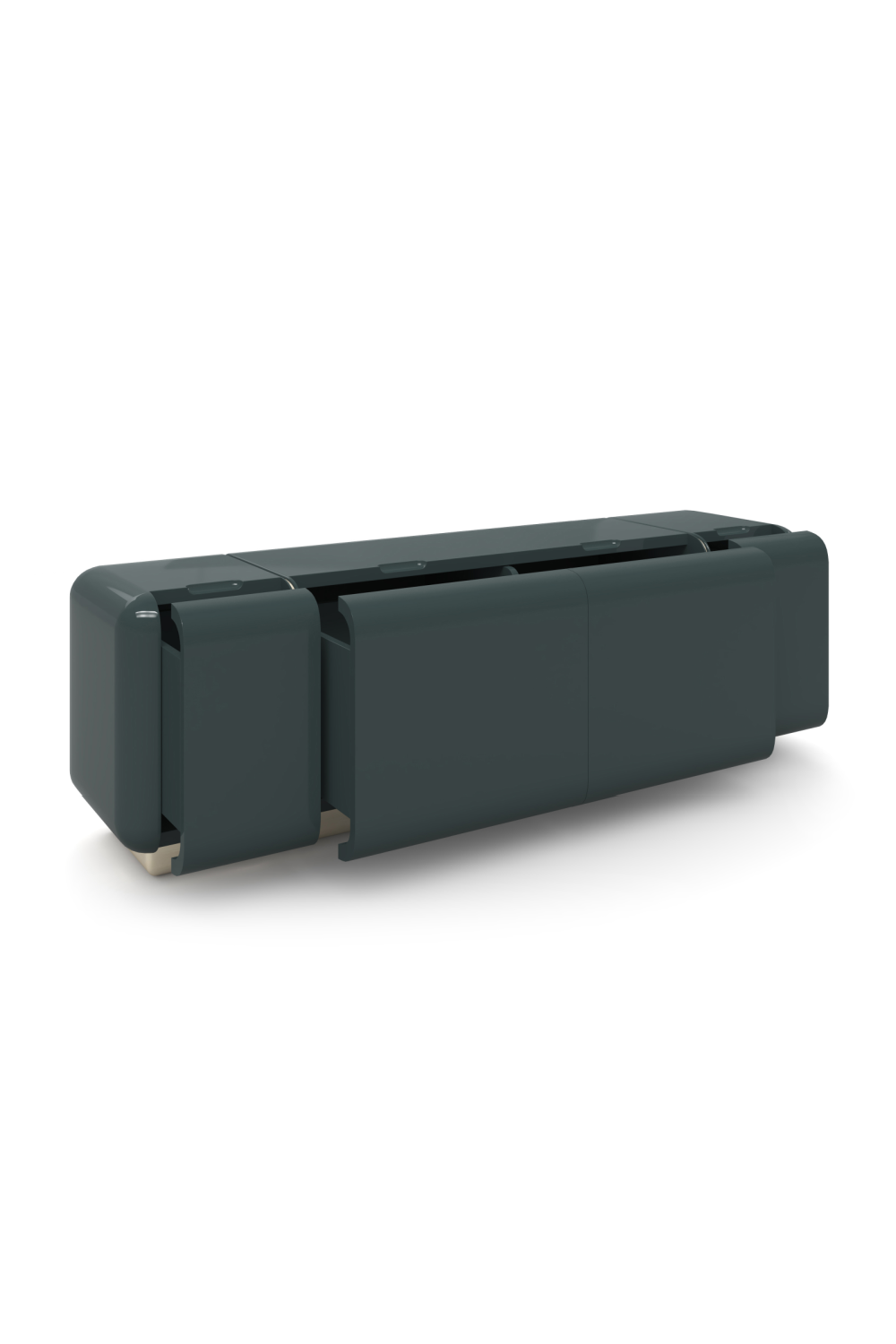 Glossy 4-Drawer Media Unit | Caracole Gelee | Caracole.eu.com